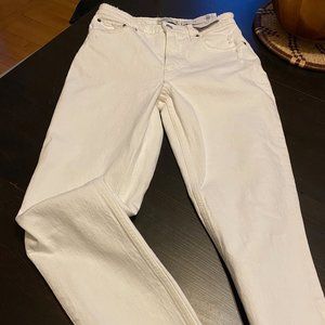 Abercrombie High Rise Skinny Jeans, White